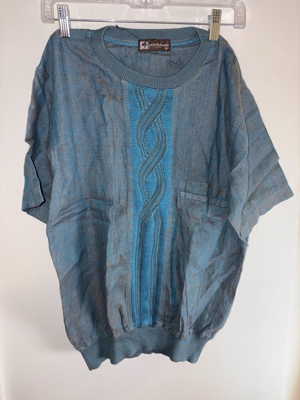 Pierre Balmain Paris Unisex Sweater Shirt - Sz Medium
